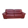 Buffalo leather sofa by Cinna