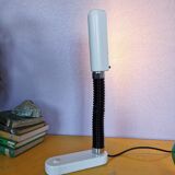 Flexible and adjustable lamp lacquered brass, 1970