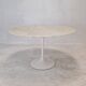 Knoll Marble Dining Table With 5 Chairs by Eero Saarinen, 1960s