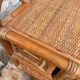 Vintage rattan chest of drawers