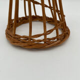 Head to hat old rattan hat maker