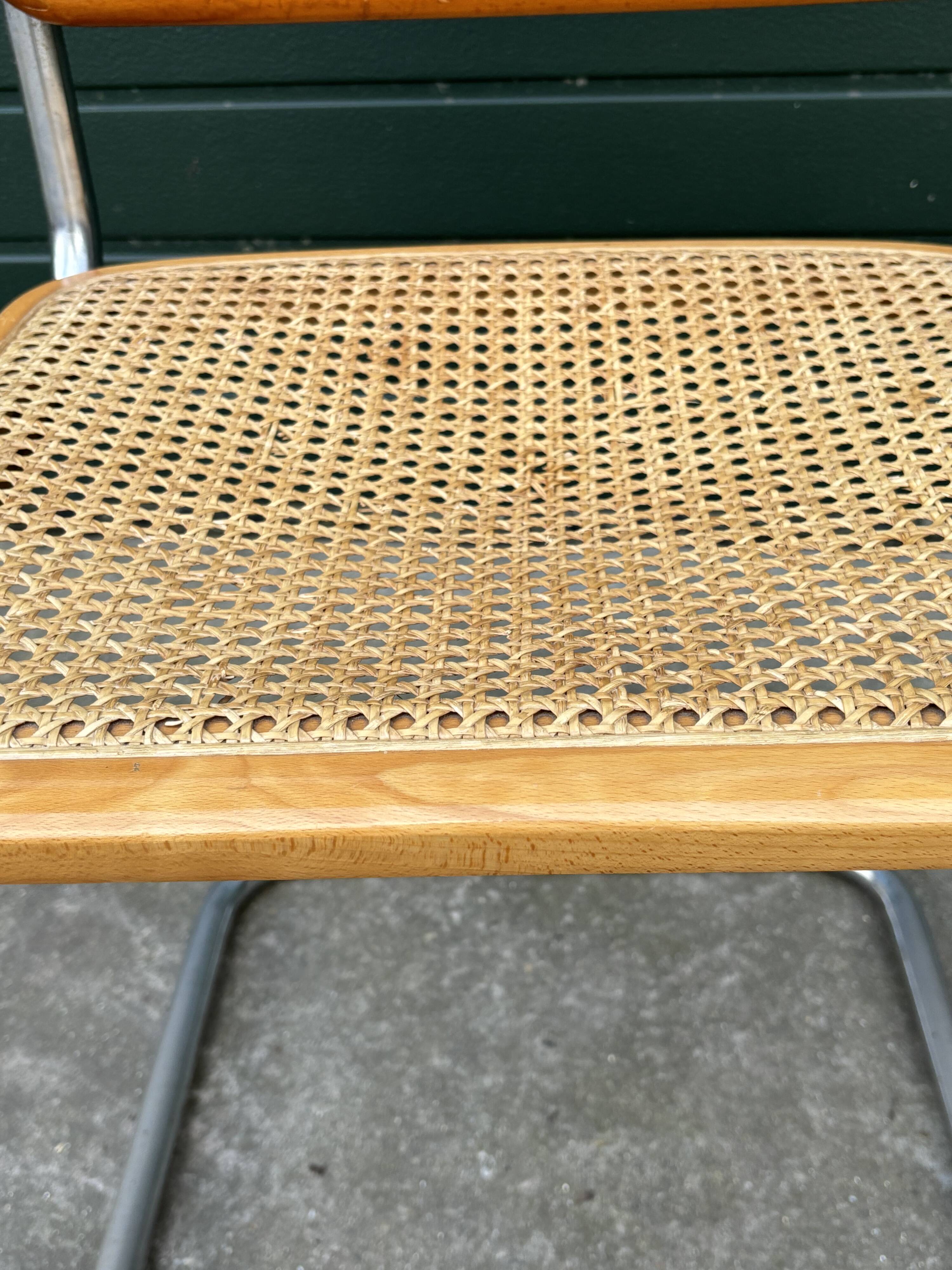 Vintage Cesca design chair b32 chrome model