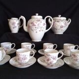 Service à café Art Nouveau pour 8 pers. en porcelaine de Paris