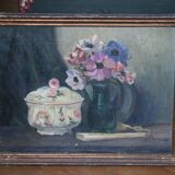 José Castanié oil on canvas exhibited at the FABRE Museum in Montpellier 68.5 x 53.5 cm