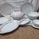 Limoges porcelain dinner service from 1930