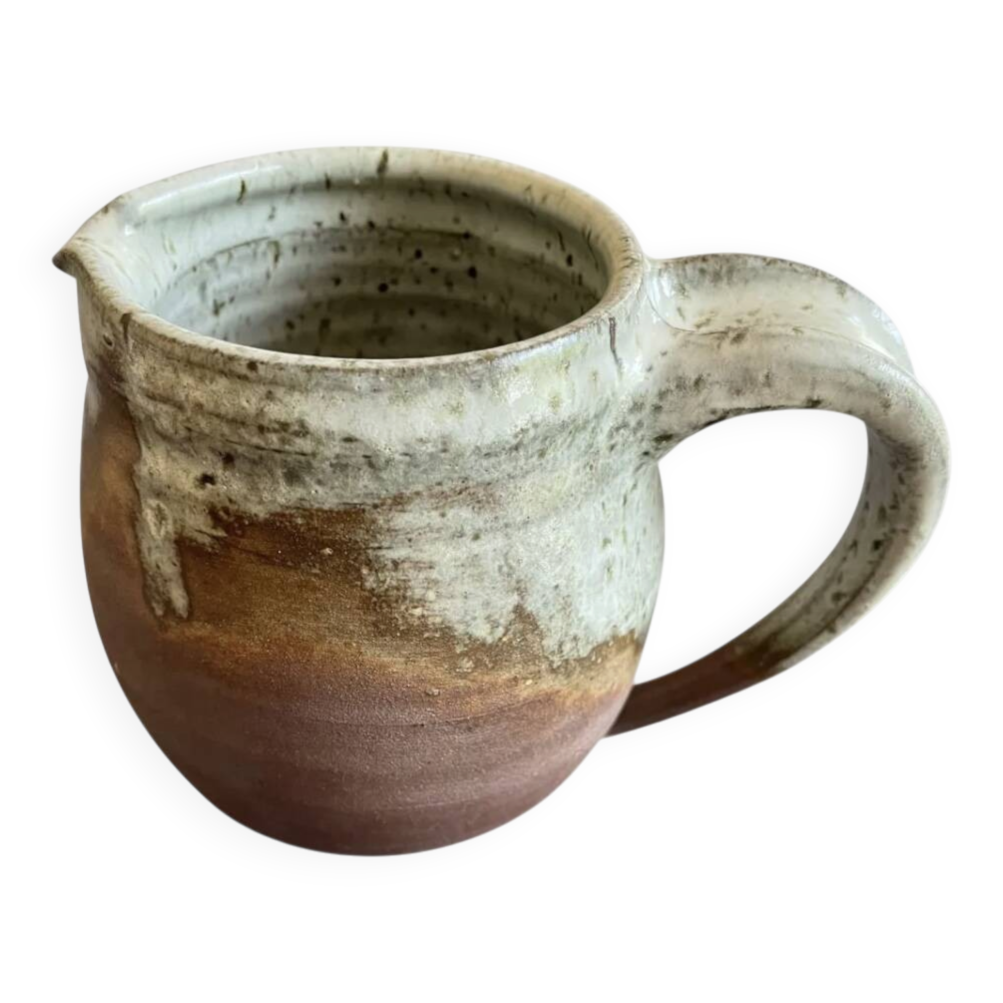 Pot à lait en grès pyrite