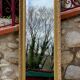 Napoleon III bevelled ice mirror 132x42cm