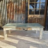 Patinated country coffee table