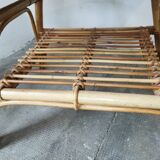 Rattan coffee table