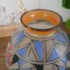 Vase Joma début XXe motif art déco