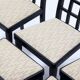 Table et 6 chaises, Thonet post moderne par Ernst W. Beranek années 1980