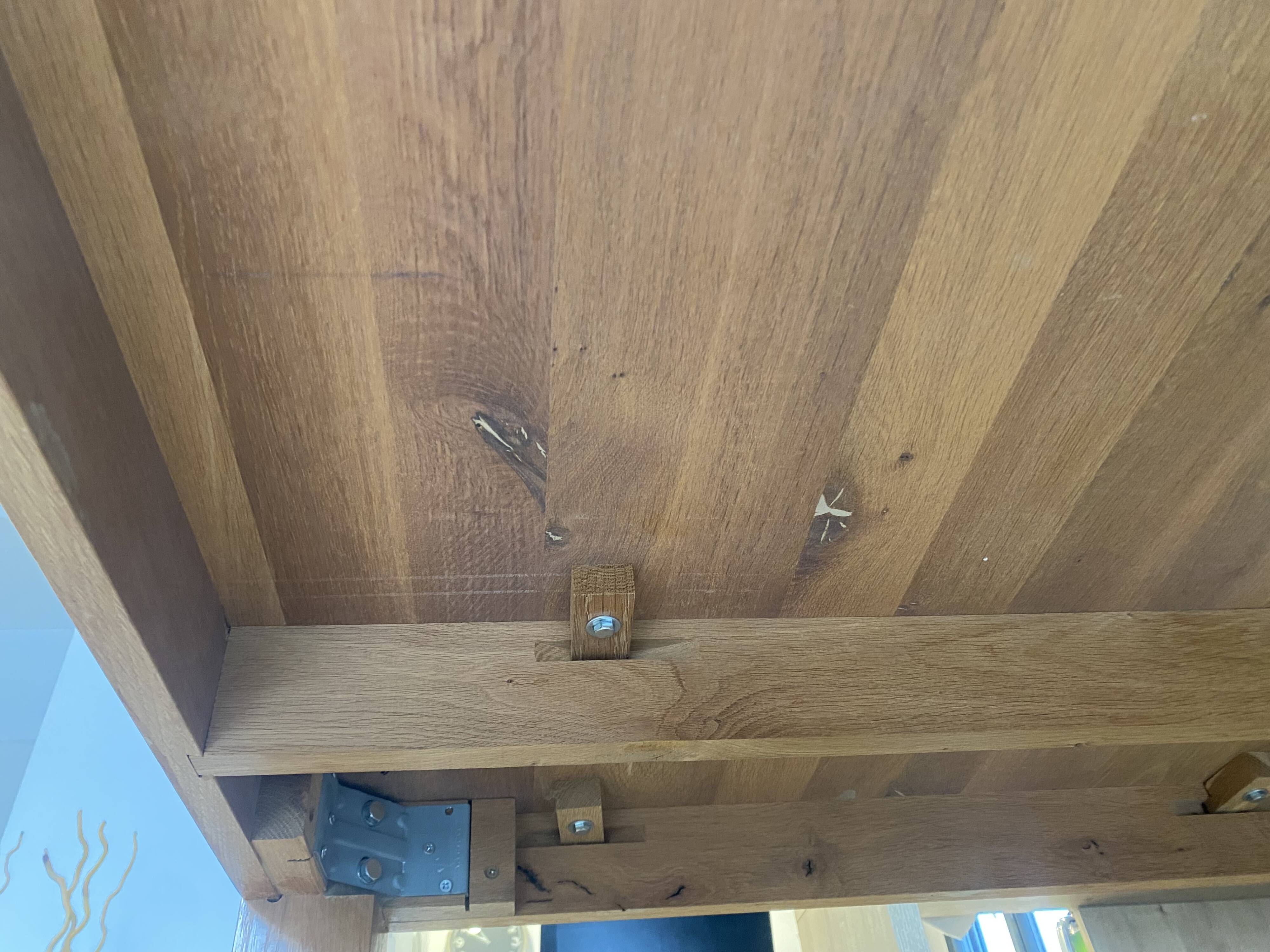 An Ethnicraft dining table