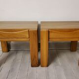 Regain elm bedside tables