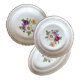 3 oval, round and hollow dishes Moulin des Loups