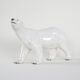 Sculpture d'ours polaire en céramique, Danemark années 1970