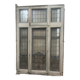 Art Deco stained glass transom window, circa 1900, 20th century
