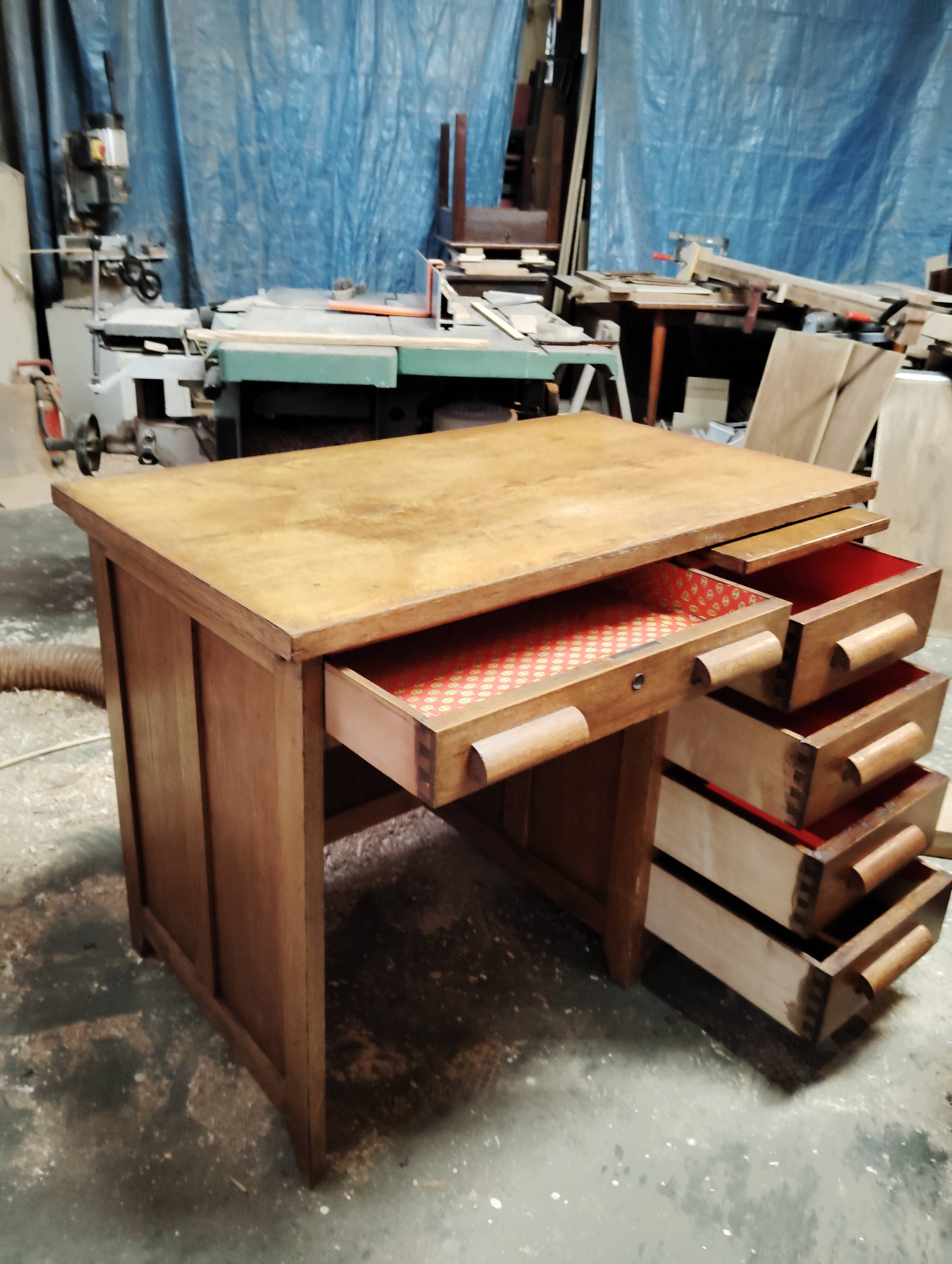 Vintage teacher's desk