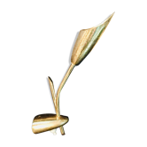 Golden "Flower" wall sconce