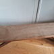 Solid wood farm bench