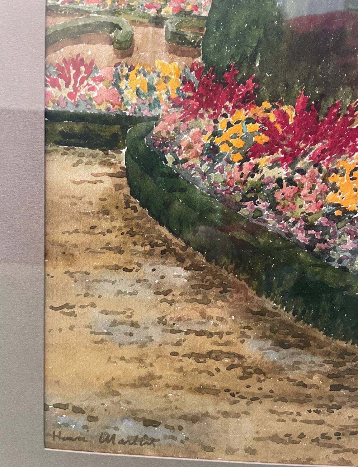 Henri Martin Versailles Palace Park Painting