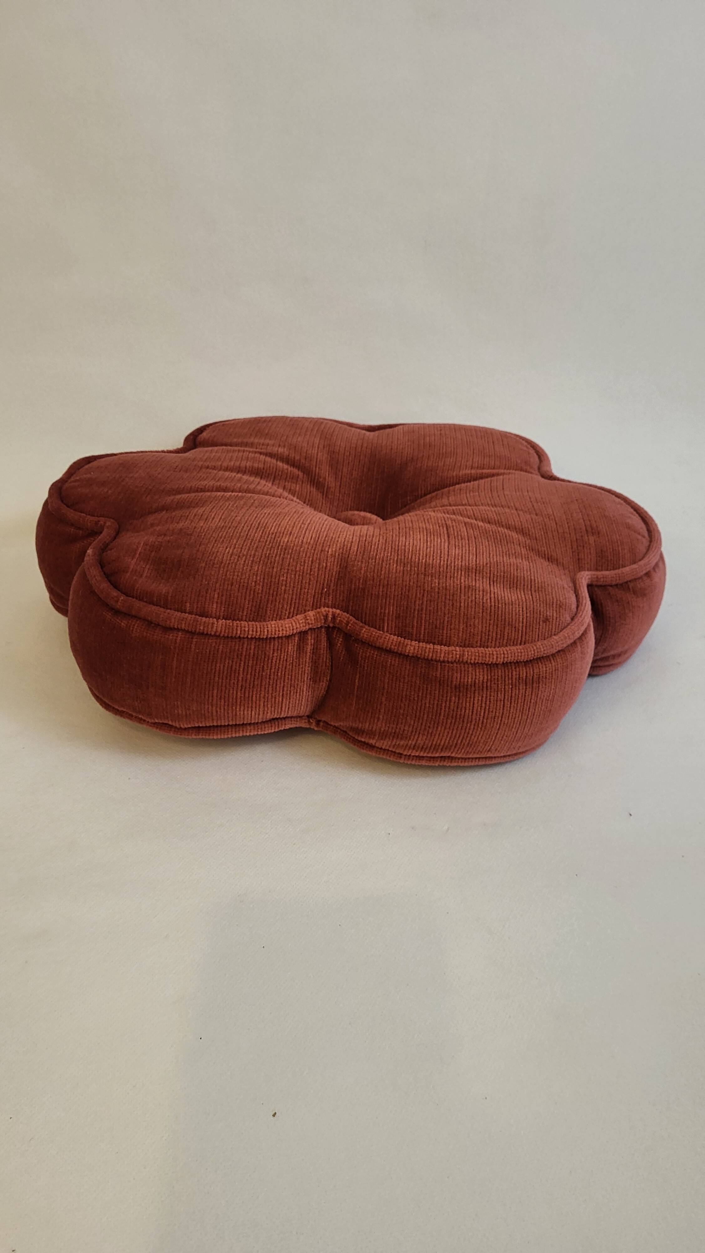 Vintage Flowers Velvet Cushion