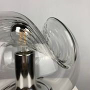 TA21 Futura wavy glass table lamp by Peill and Putzler 1960
