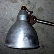Old and authentic Mazda workshop lamp.