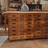 Craft cabinet with drawers