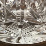 Set of 5 crystal whiskey glasses