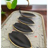 Cygne Cendriers Walter Bosse - lot de 4