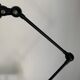 Vintage lamp 1960 Jielde 2 arm black matte original - 100 cm