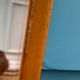 Grey blue vintage dresser