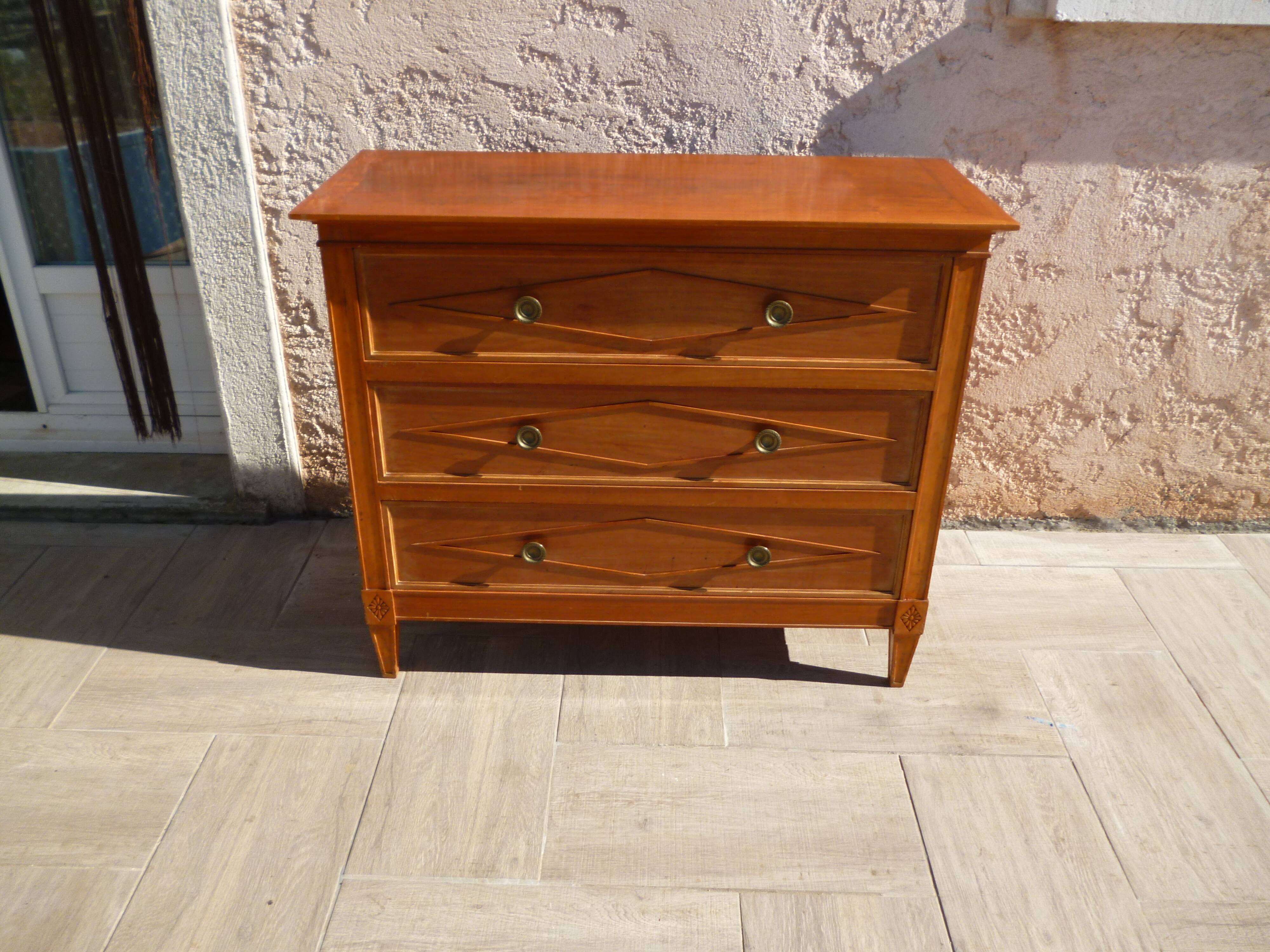Old directoire style dresser