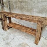 Workbench oak side table 19th century