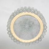 Lustre Doria Murano in glass tubes with brass surround, Germany, 1960s