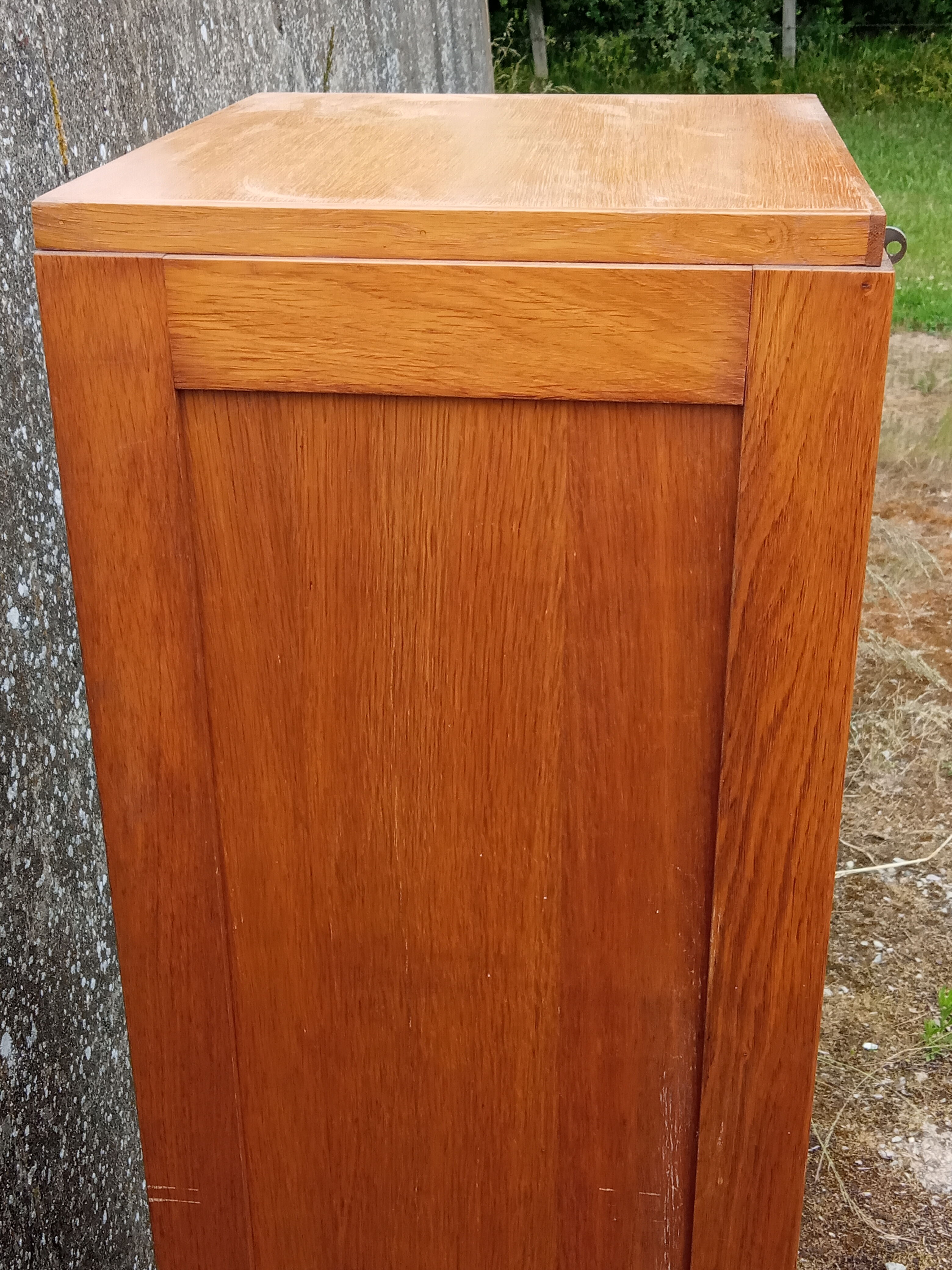 Oak curtain binder 40s/50s