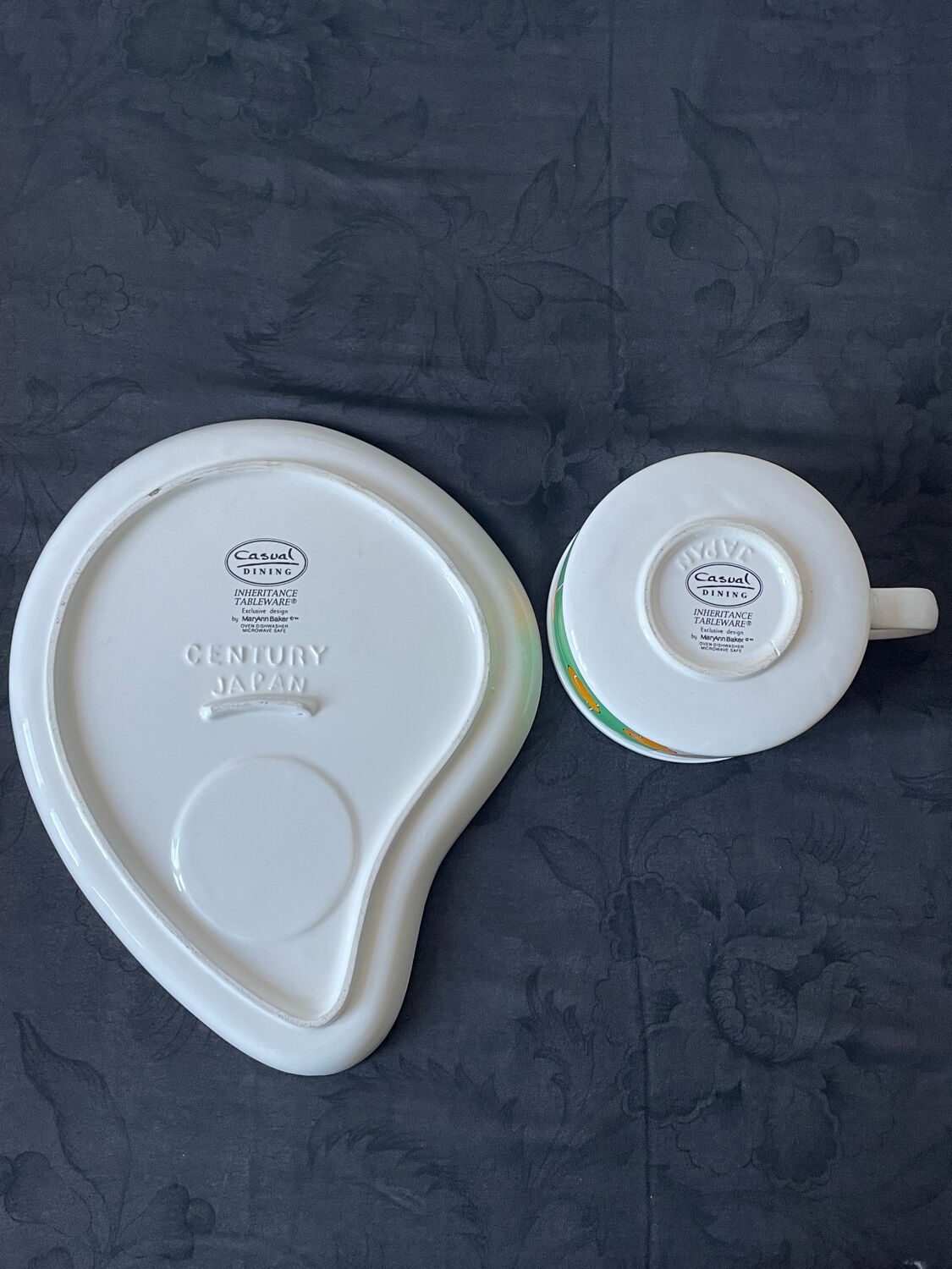 Tea/coffee cup and sport tennis saucer