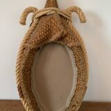 Miroir Corde Circa 1950 Vintage