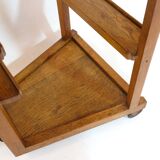 Guillerme et Chambron, serving trolley with removable tray, Votre Maison, 1960s.