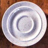 Set of 6 cups with its 6 speckled subcups