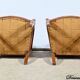 Pair of Cherry Wood Armchairs, Louis Philippe Period – 1st Part 19th