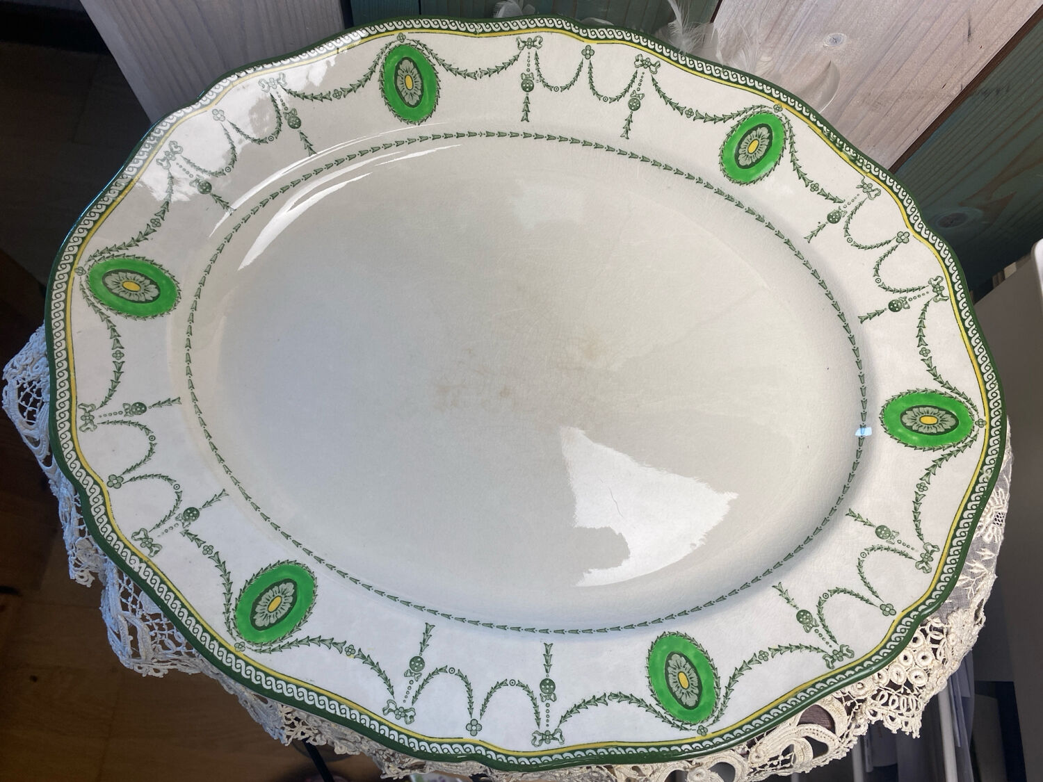 Large Royal Doulton Countess Pattern Antique Platter