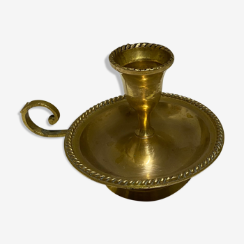 Brass candlestick