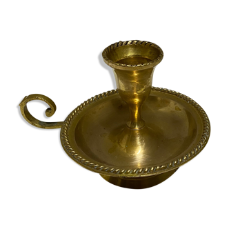 Brass candlestick