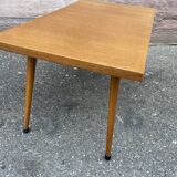 coffee table Formica French laminate vintage design 1960 Scandinavian base