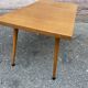 coffee table Formica French laminate vintage design 1960 Scandinavian base
