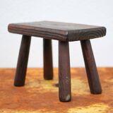 Wooden stool, small stool, plant holder, interior decoration
