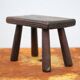 Wooden stool, small stool, plant holder, interior decoration