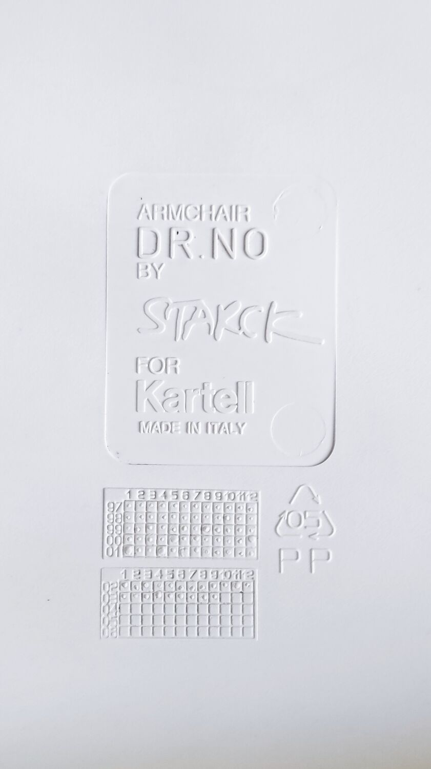 Dr No chairs by P. Stark for Kartell