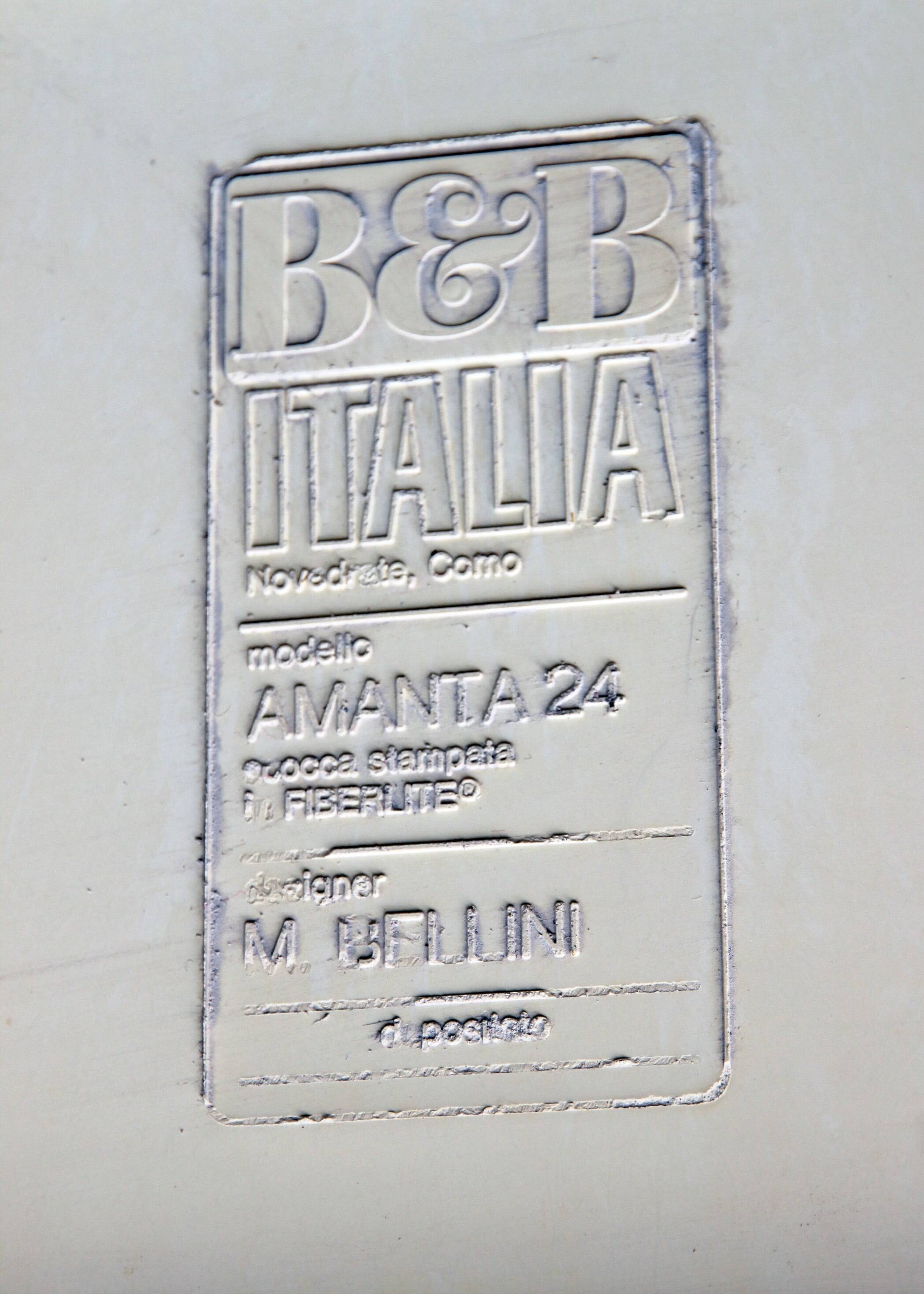 Amanta armchair by Mario Bellini for B&B Italia, 1973 – New fabric